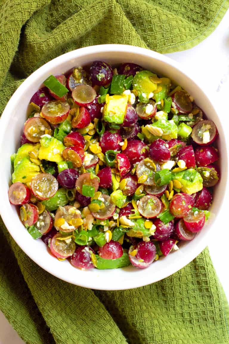 Recipe For Grape Salad (Easy + Healthy) The Picky Eater