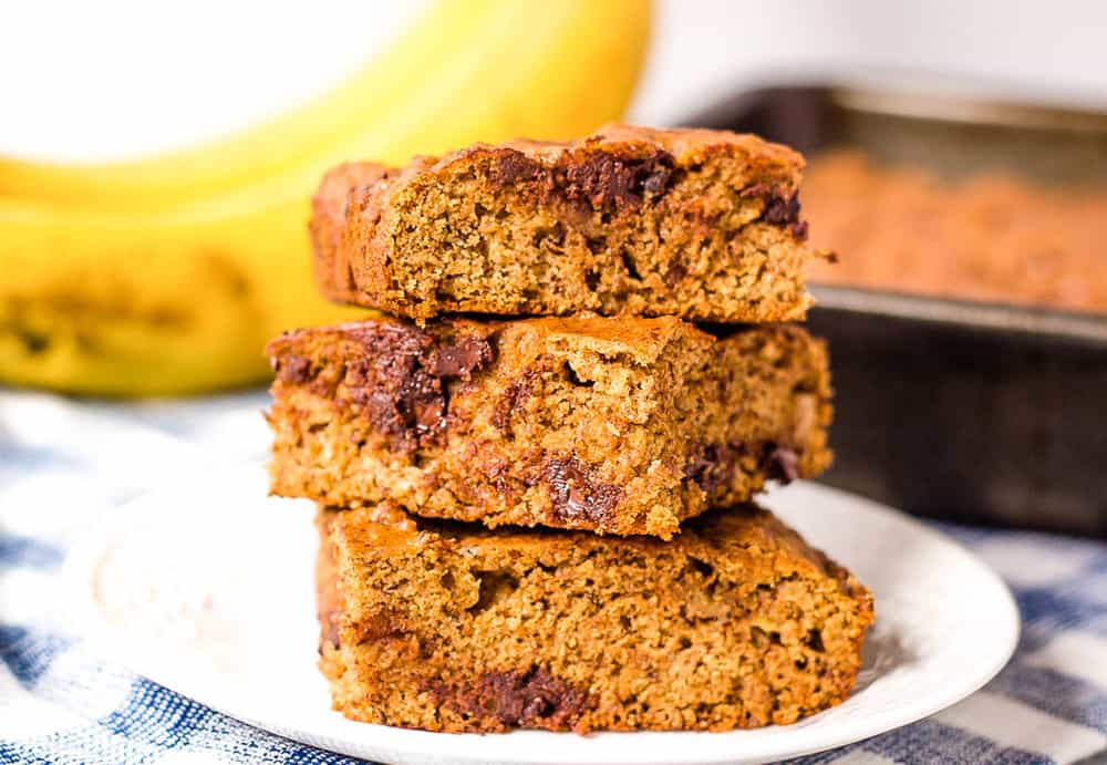 Healthy Gluten Free Chocolate Chip Banana Bread