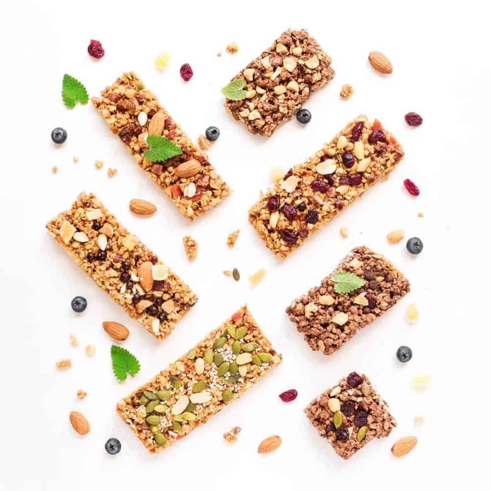 healthy snacks for toddlers - toddler snacks - homemade granola bars with nuts and seeds