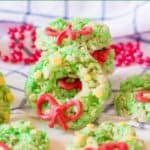 Christmas rice krispie treats