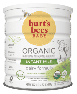 best baby formula - burts bees formula