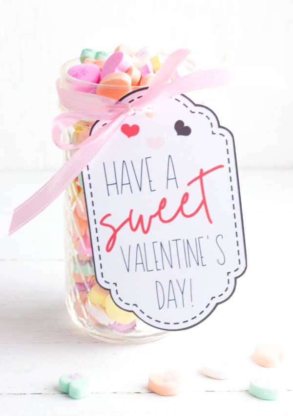 I Love You Jar with Handmade Gift Tags (+ Printables!) | The Picky Eater