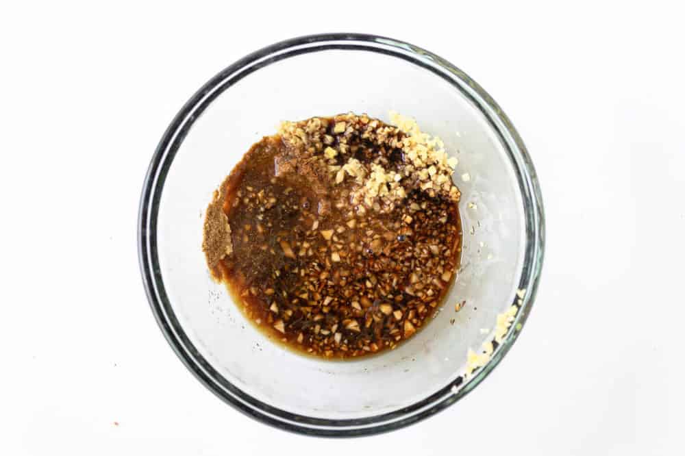soy marinade in a bowl