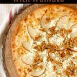 pear and gorgonzola pizza