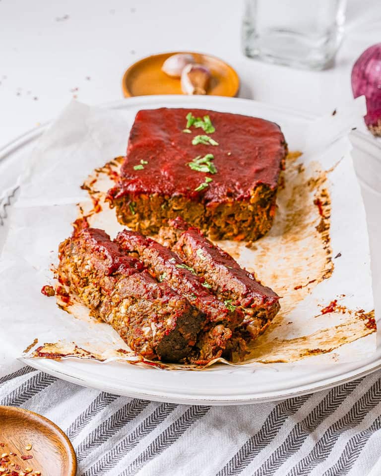 Easy Vegan Lentil Loaf Recipe (Vegan Meatloaf) The Picky Eater