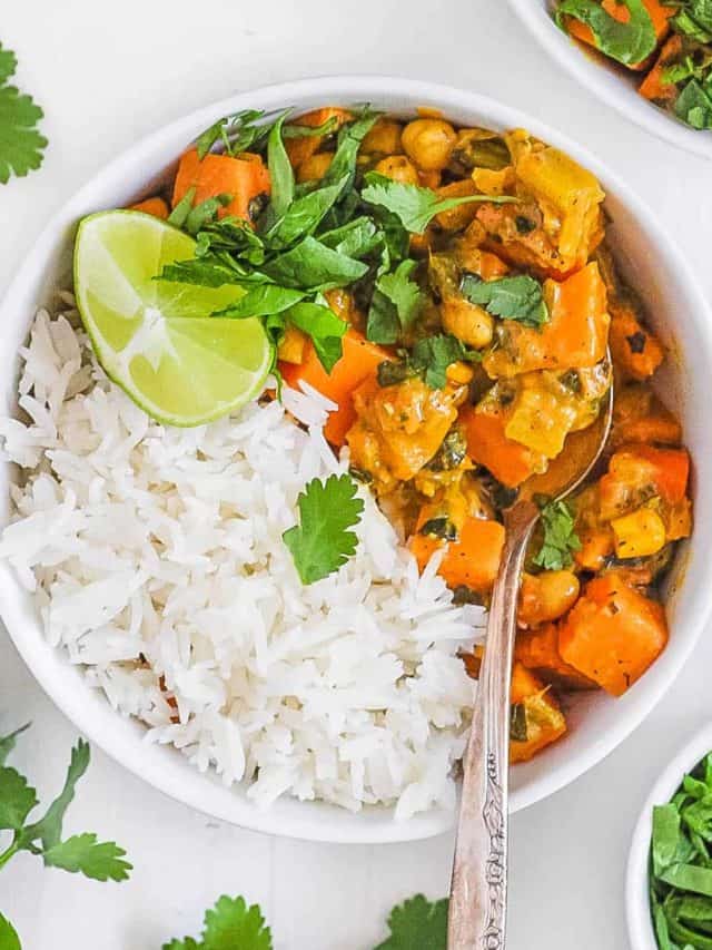 Sweet Potato and Chickpea Curry Story The Picky Eater