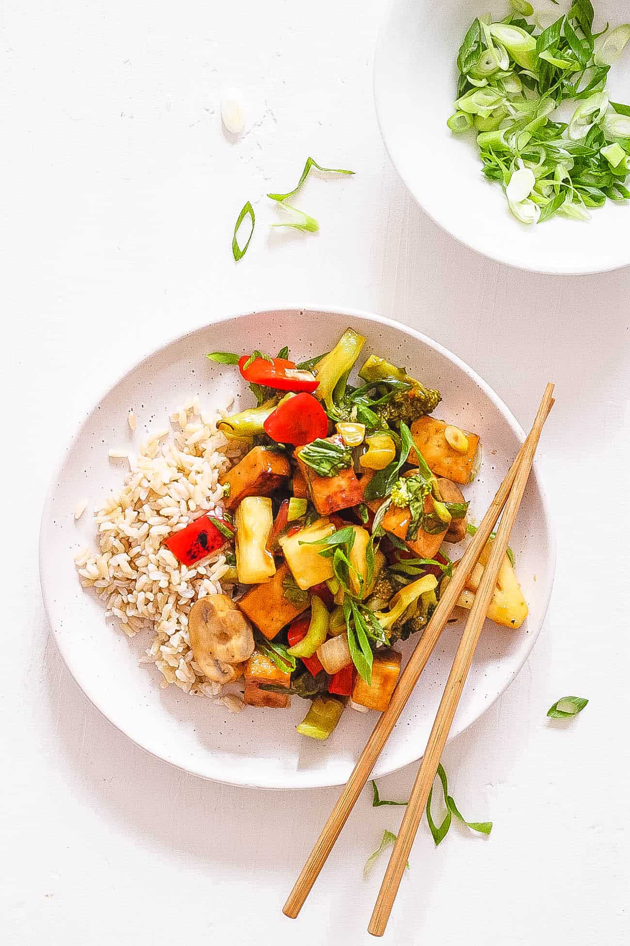 Sweet and Sour Tofu with Vegetables | The Picky Eater