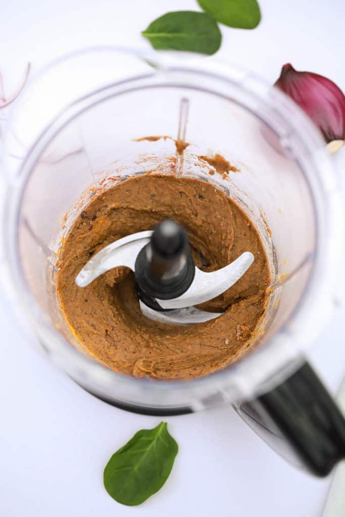 puree for burger mixture