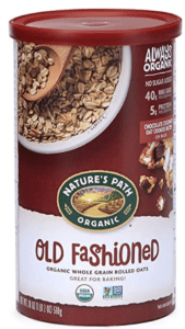 rolled oats container - best healthy cereal