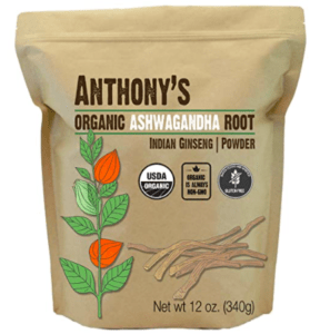 Anthony's Ashwagandha powder packet