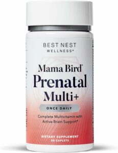 Bottle of Best Nest Prenatal Multi+.