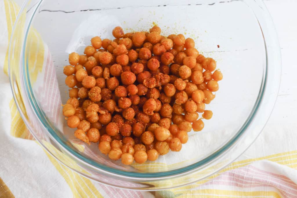 chickpeas in a bowl