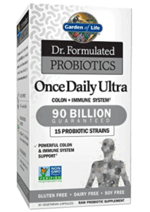 Garden of Life once daily probiotic