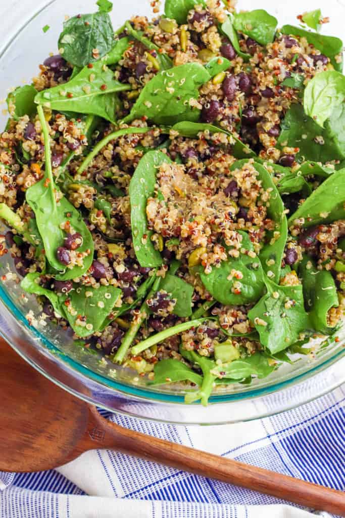 Southwestern Quinoa Salad with "Mole" Vinaigrette The Picky Eater
