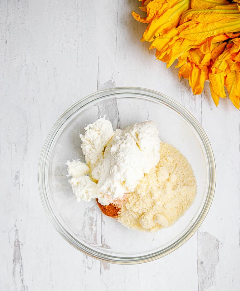 Stuffed Zucchini Flowers The Picky Eater