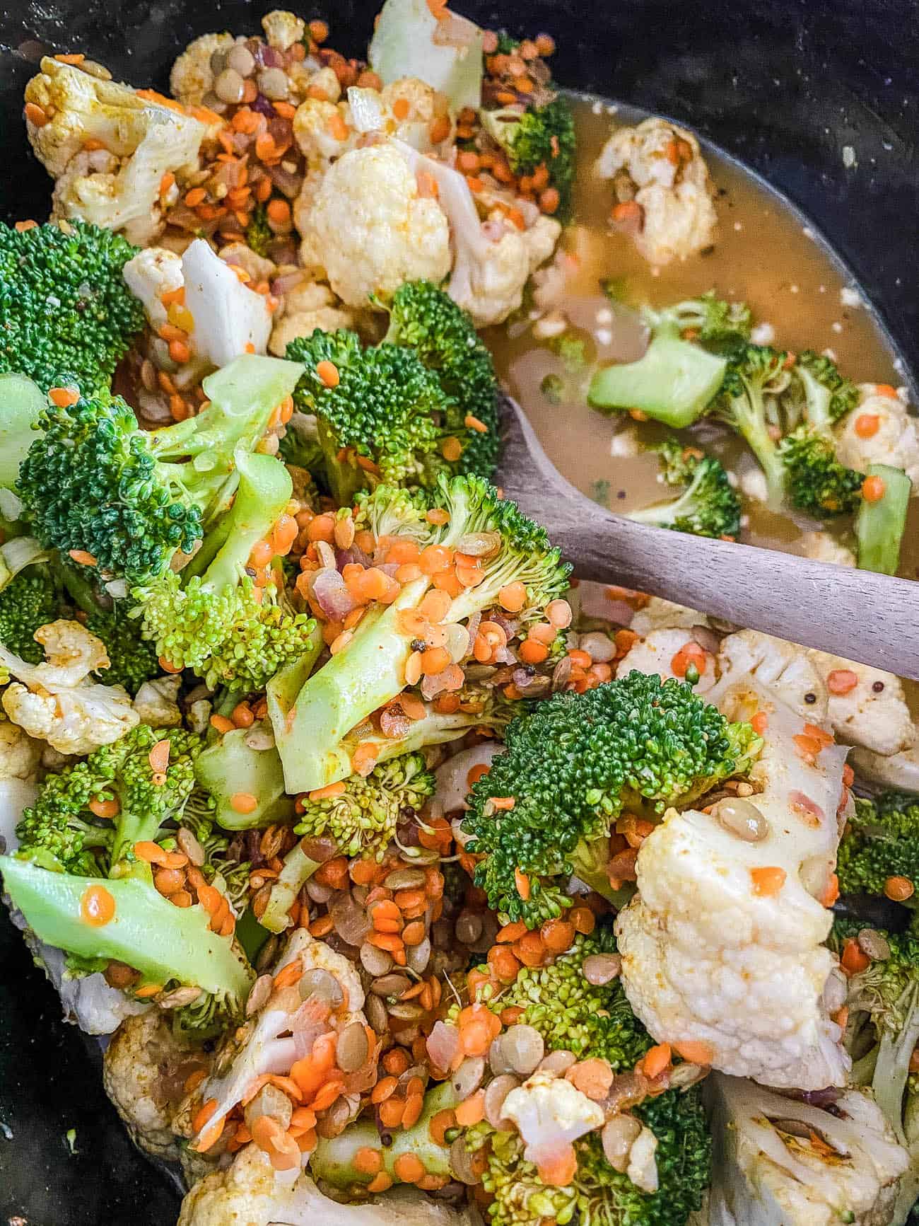 Lentil Cauliflower Curry Instant Pot Recipe (Vegan) The Picky Eater