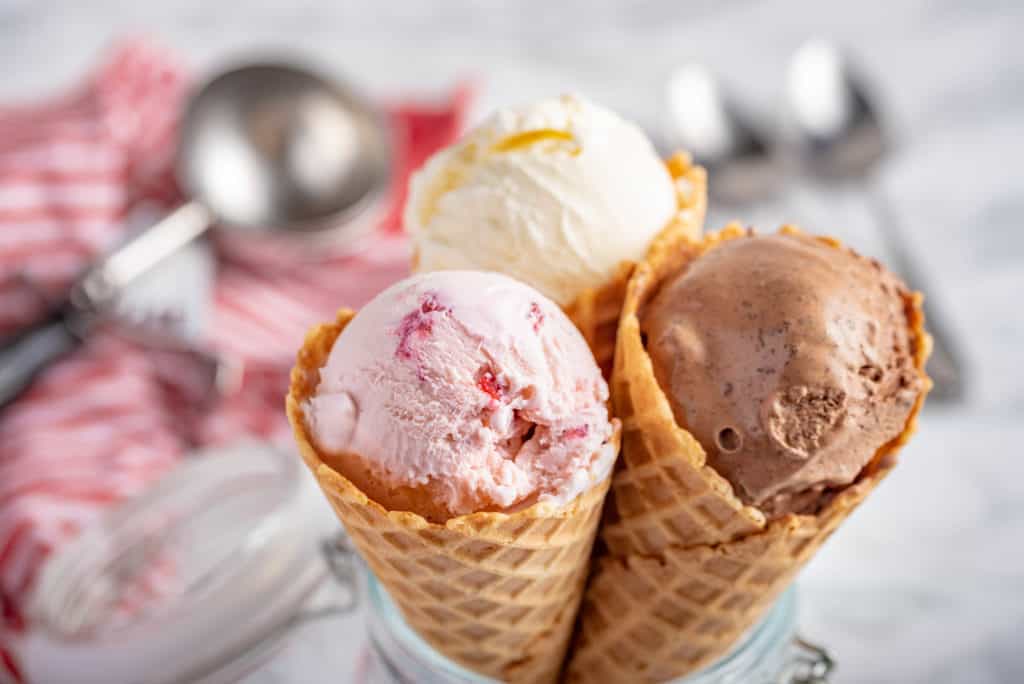 foods that start with i - ice cream