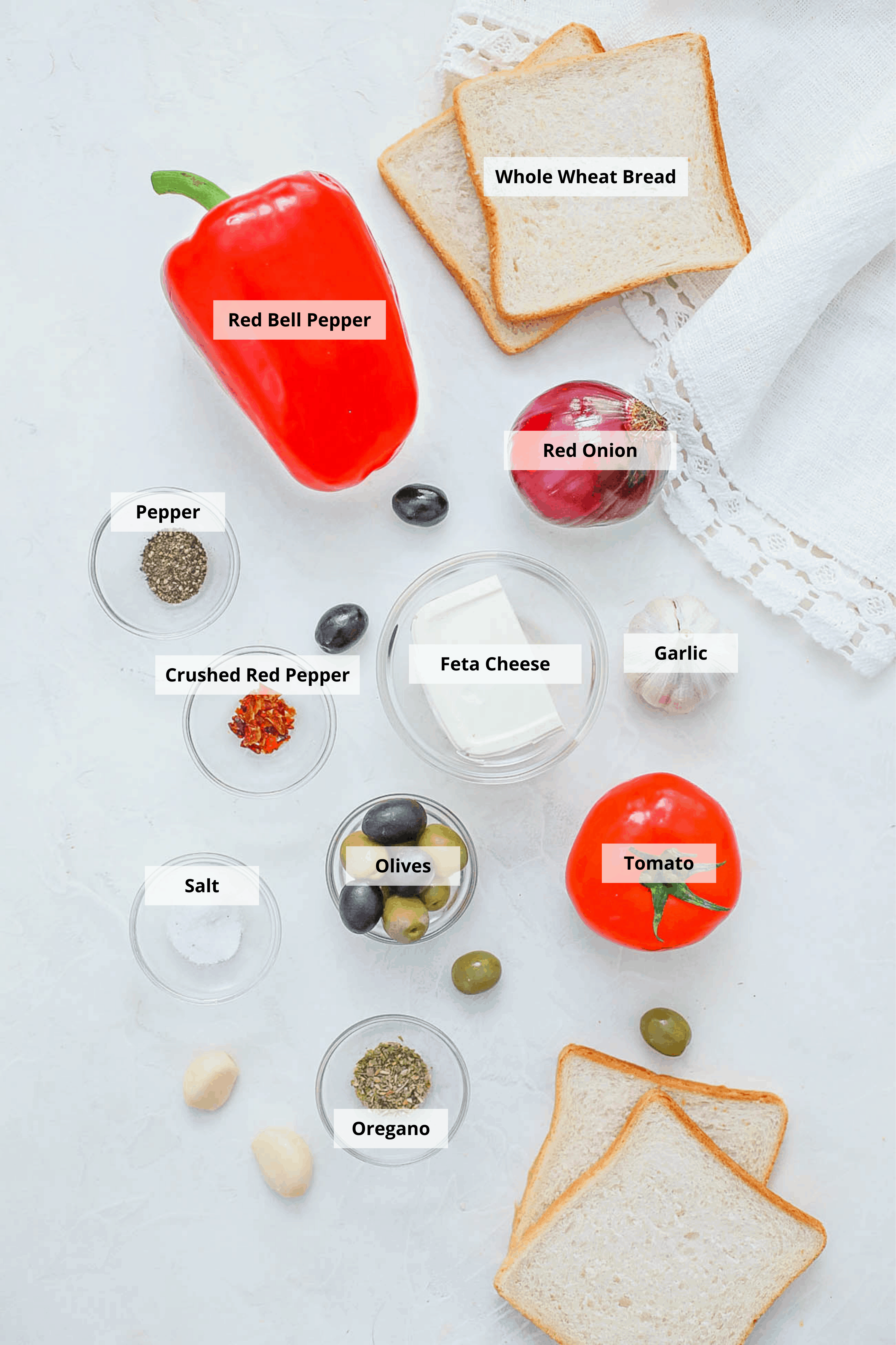 mediterranean sandwich ingredients