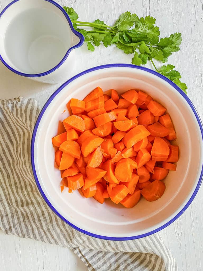 veggies in a pot