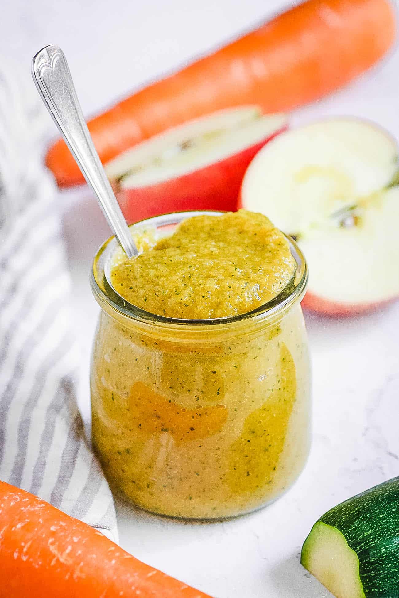 Zucchini Baby Food Puree | The Picky Eater