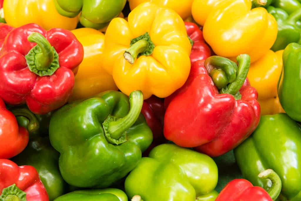 foods that start with b - bell pepper