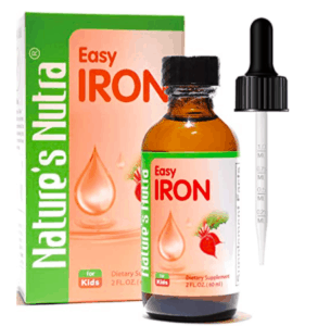 Nature Nutra Iron Drops bottle.