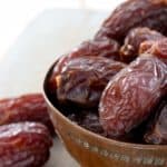 Dates in a bowl.