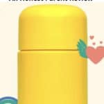 Yellow bottle of Hiya vitamins.