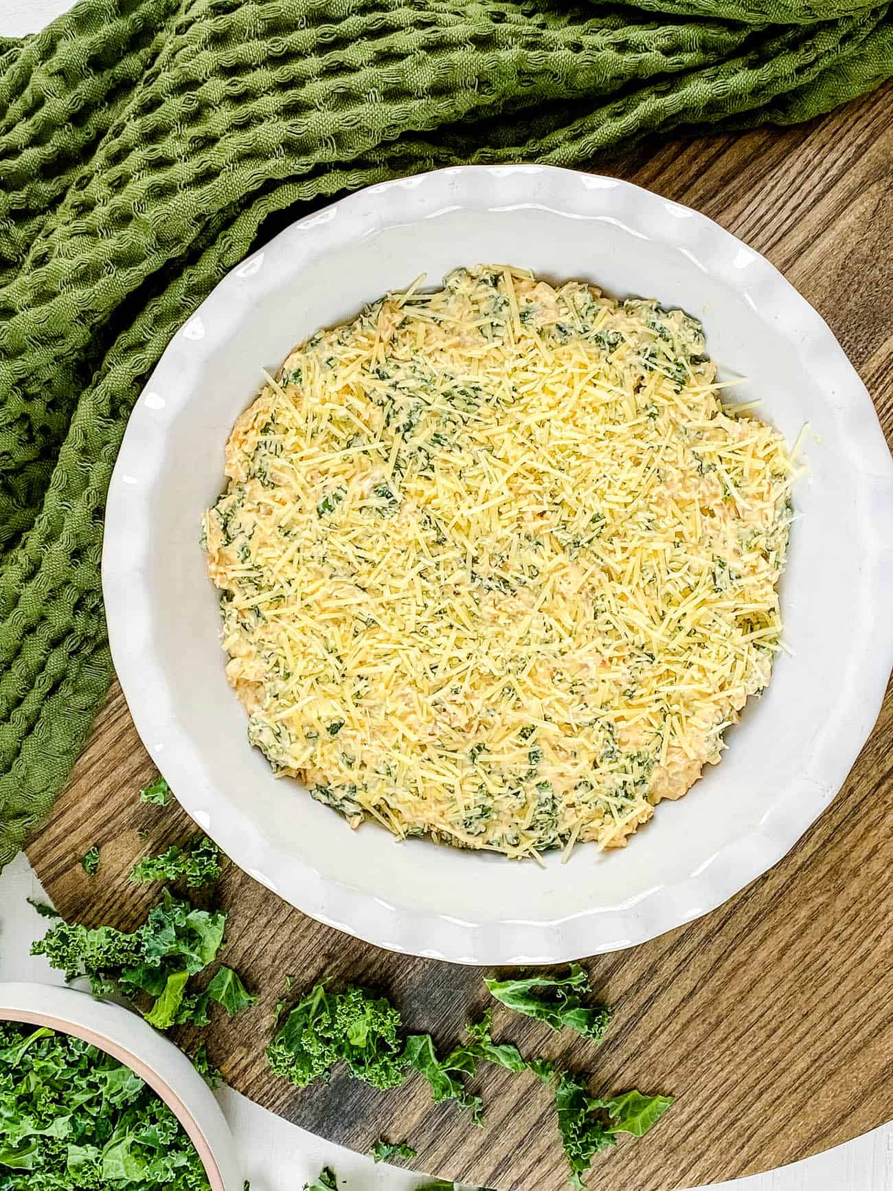 Kale Dip with Cream Cheese and Parmesan The Picky Eater
