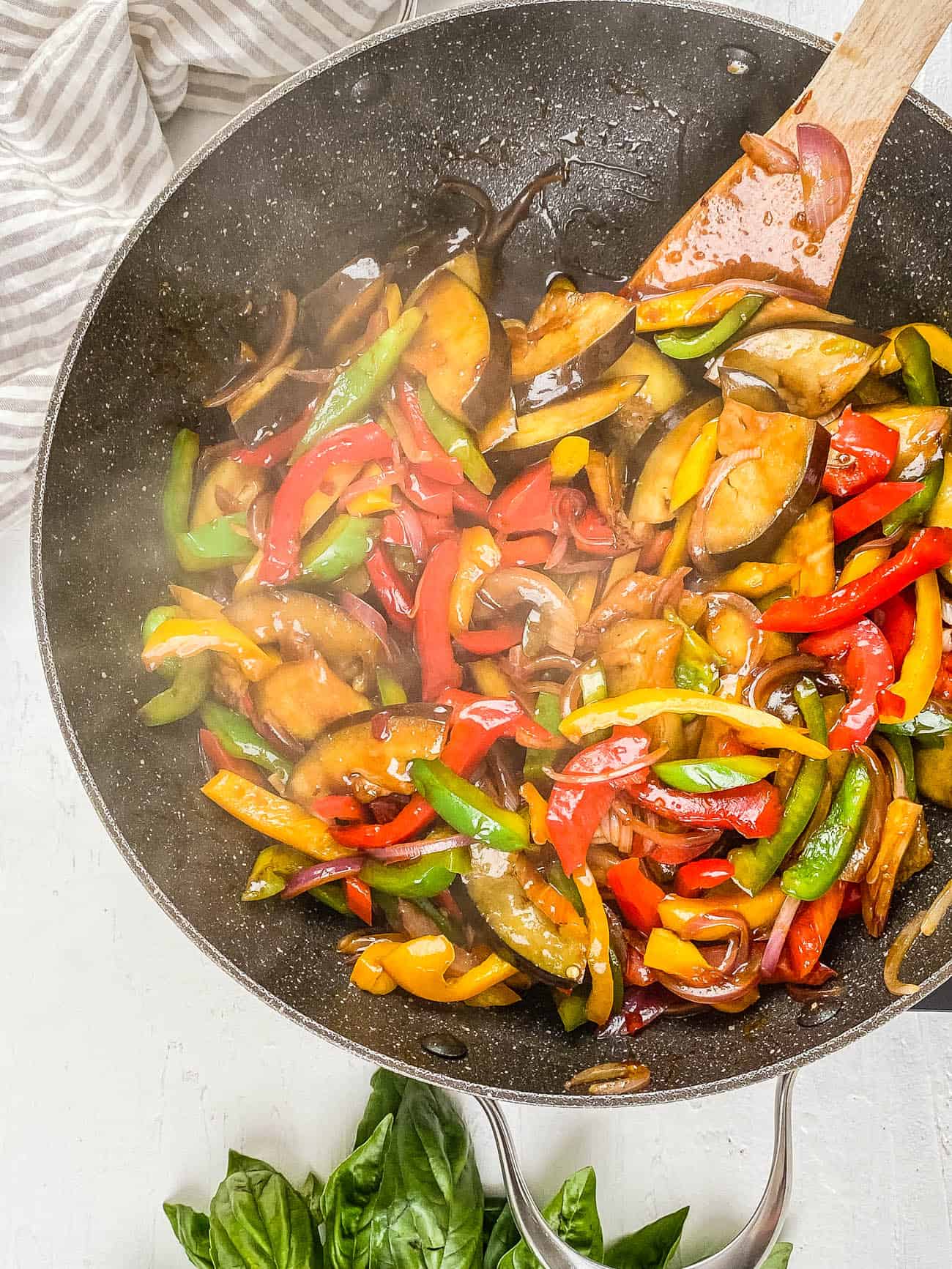 Thai Basil Eggplant StirFry The Picky Eater