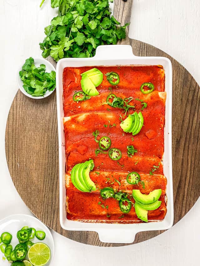 Vegan Enchilada Casserole Recipe (Easy, GlutenFree) The Picky Eater