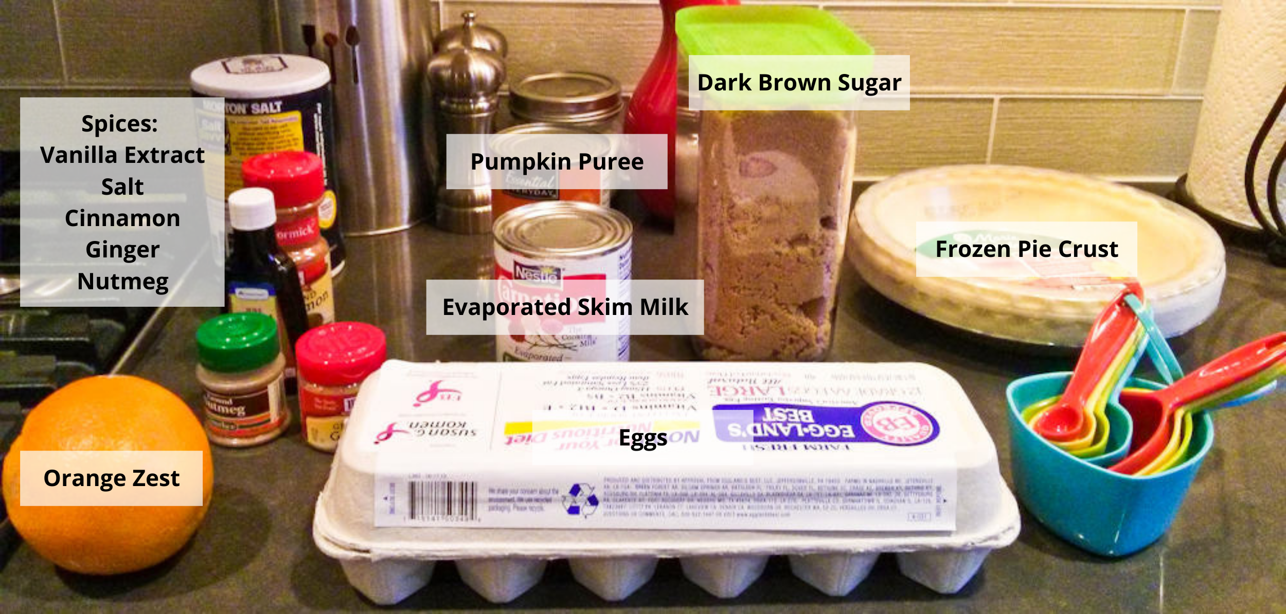 healthy pumpkin pie ingredients