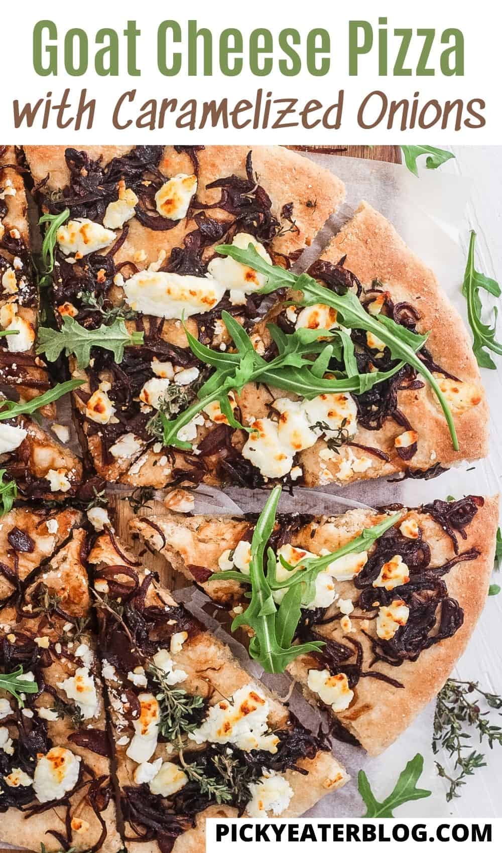 Goat Cheese Pizza Recipe With Caramelized Onions Free Baby Samples