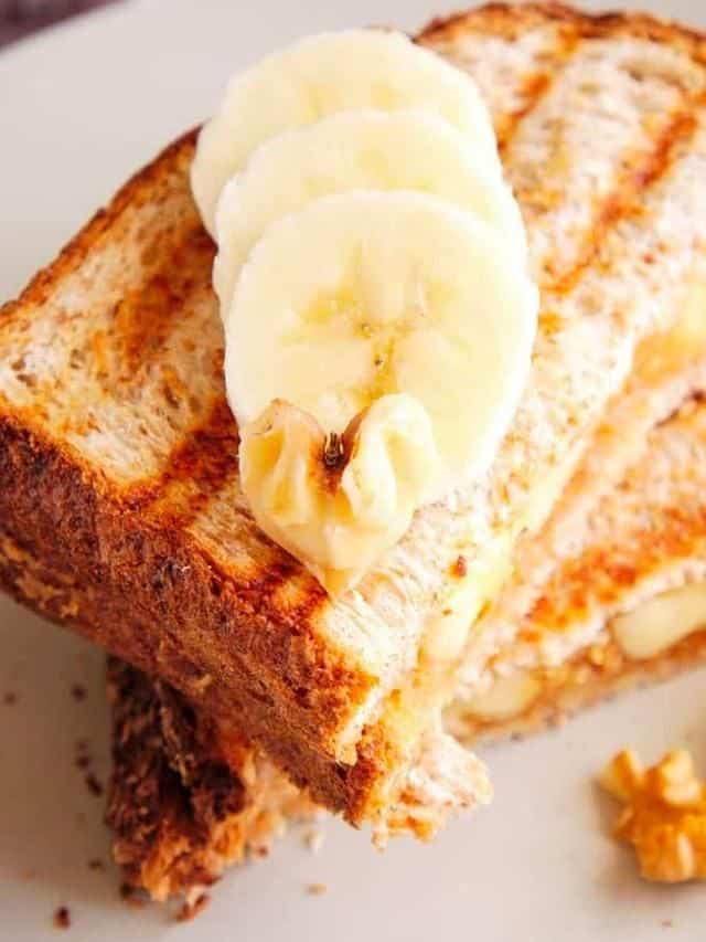 Gourmet Banana Peanut Butter Sandwich Story The Picky Eater