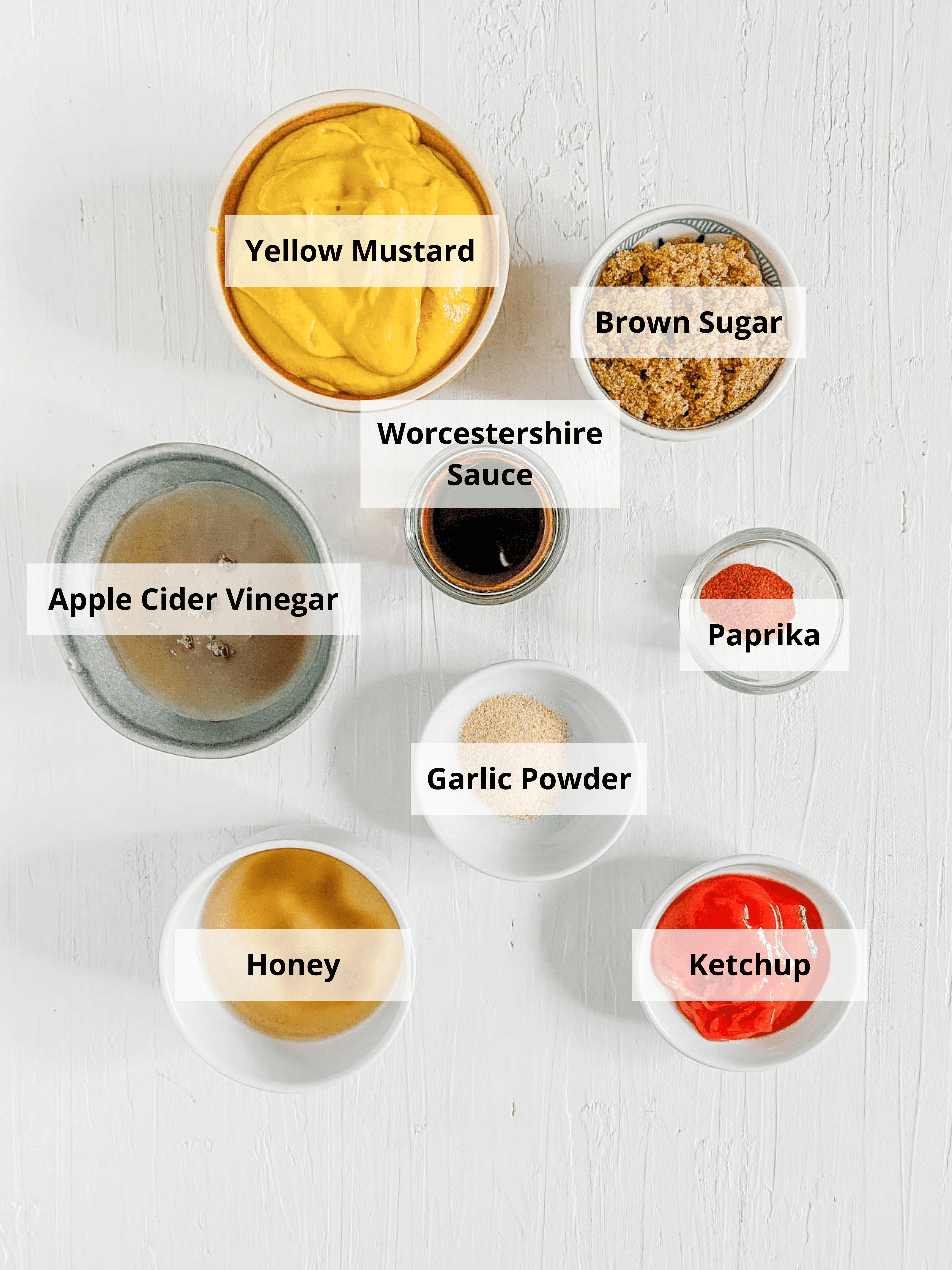 ingredients for mustard bbq sauce recipe