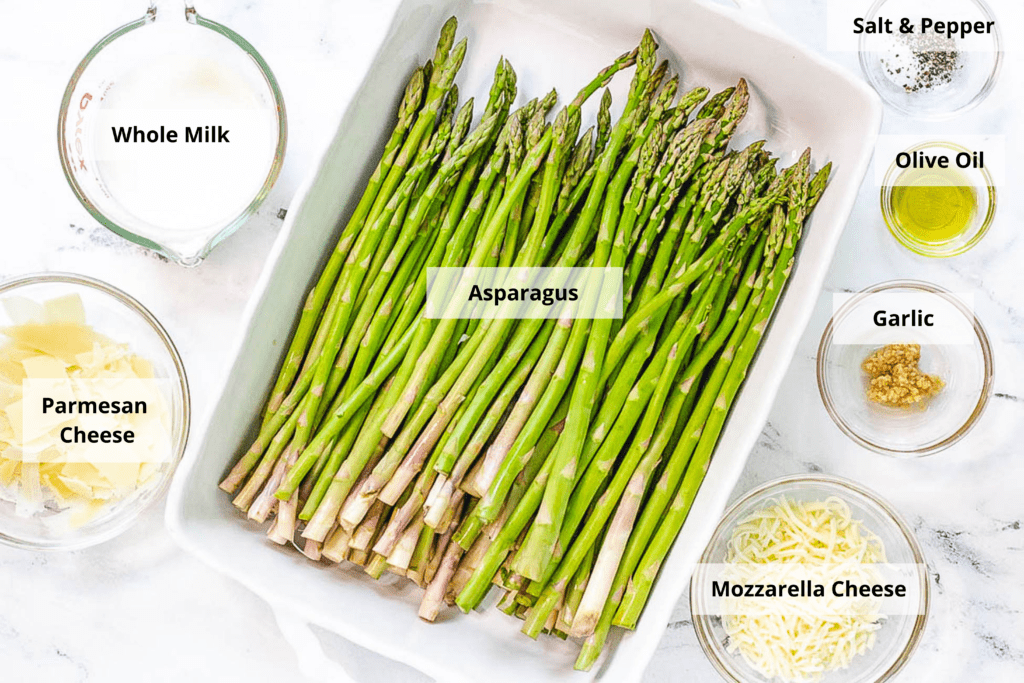 Cheesy Baked Asparagus Recipe With Garlic (Low Carb) The Picky Eater