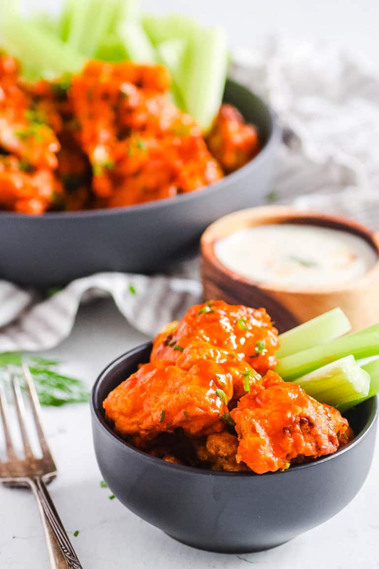 Air Fryer Buffalo Cauliflower Wings The Picky Eater