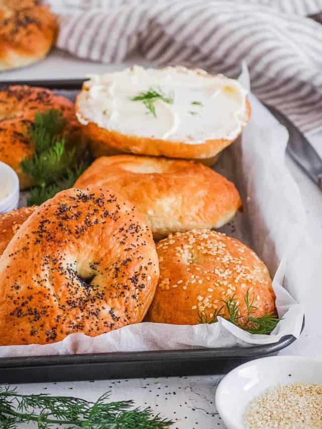 Delicious Vegan Bagels Recipe Story The Picky Eater