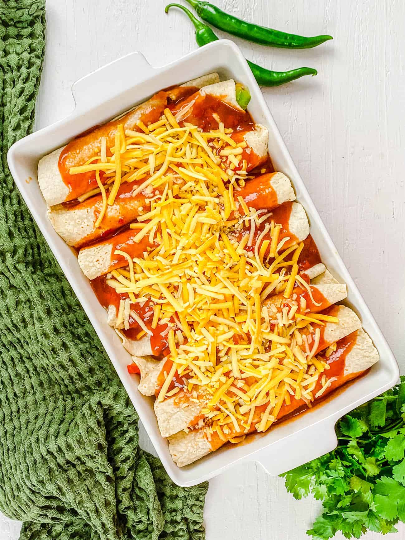 Keto Enchiladas | The Picky Eater