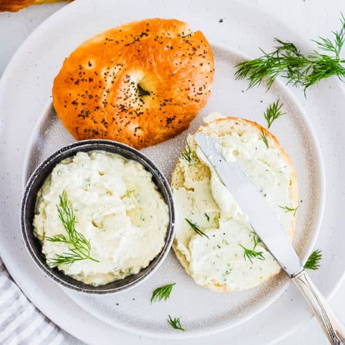 Tofu Cream Cheese (Vegan Cream Cheese Recipe!) The Picky Eater