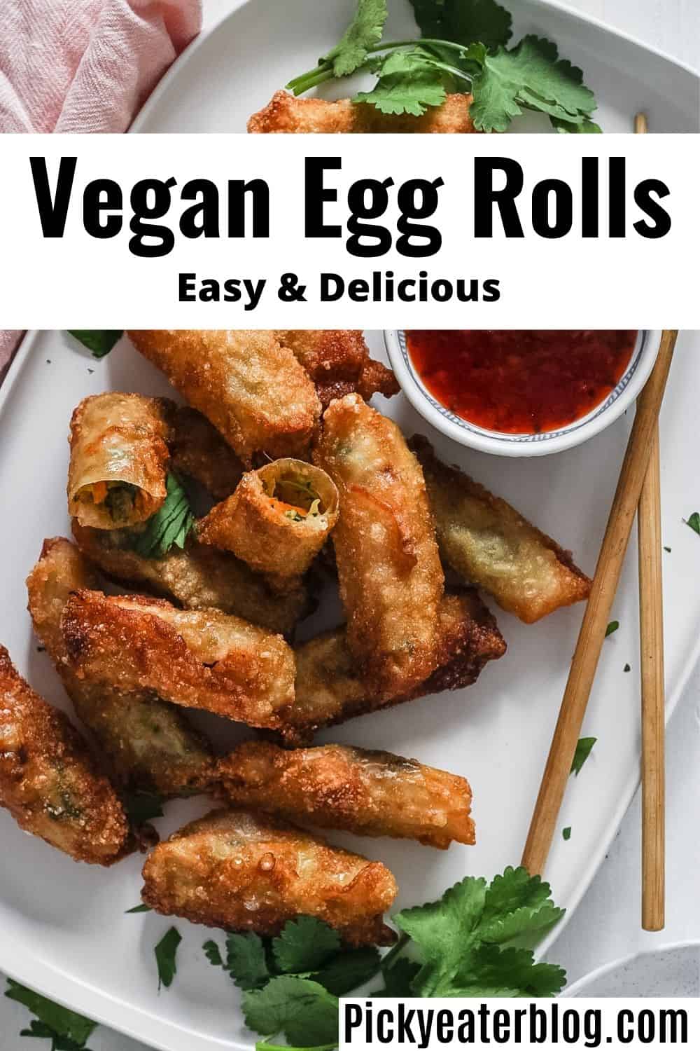 Healthy Food: Vegan Egg Rolls