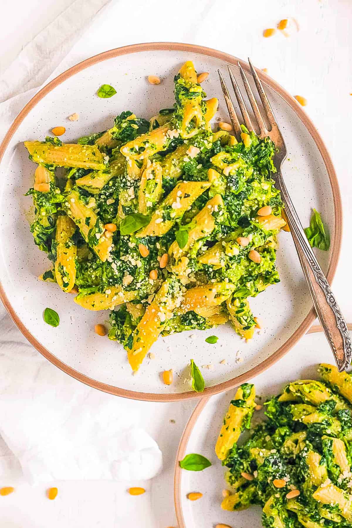 Vegetarian Pesto Pasta