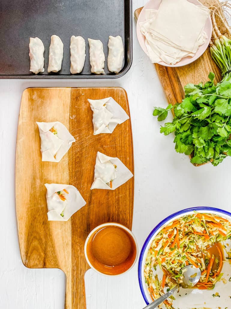 Easy Vegan Egg Rolls | The Picky Eater