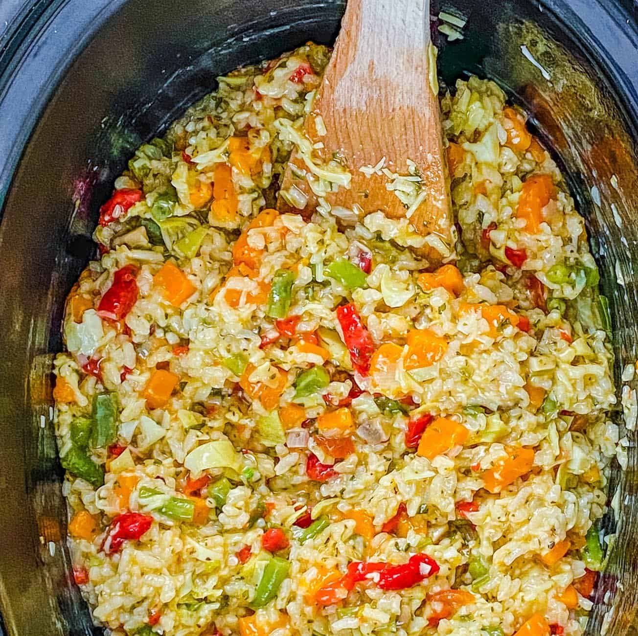 Healthy Risotto Recipe (Vegetarian Instant Pot Risotto) | The Picky Eater