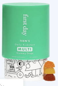 First Day teen vitamins, the best vitamin for teens.
