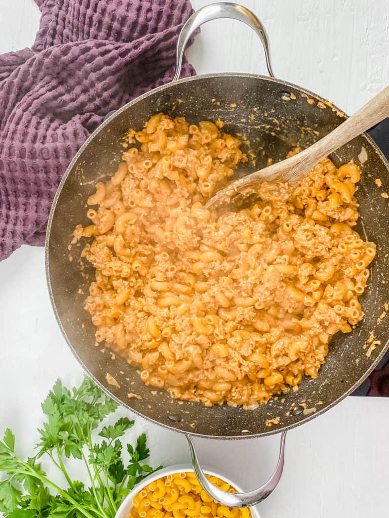 The Best Vegan Hamburger Helper • It Doesn't Taste Like Chicken