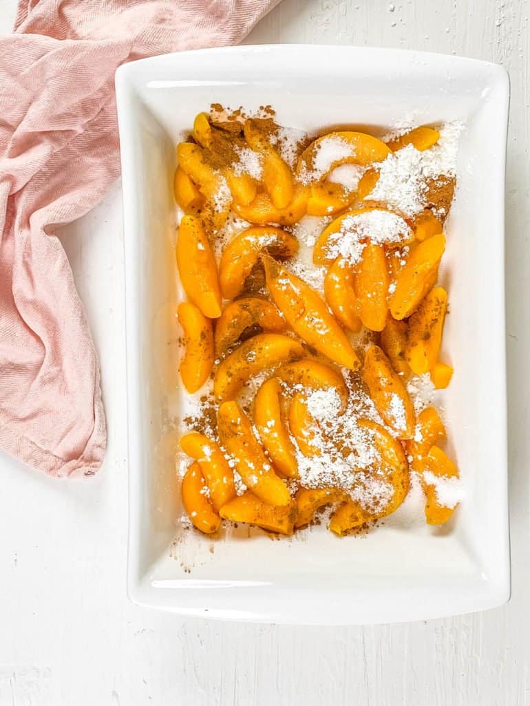 Vegan Peach Cobbler (Easy, Dairy Free) The Picky Eater