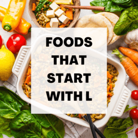 foods that start with L logo