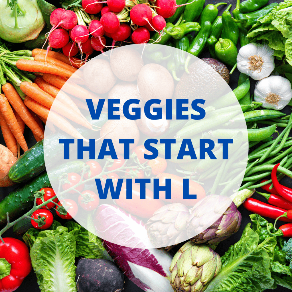 vegetables that start with L logo