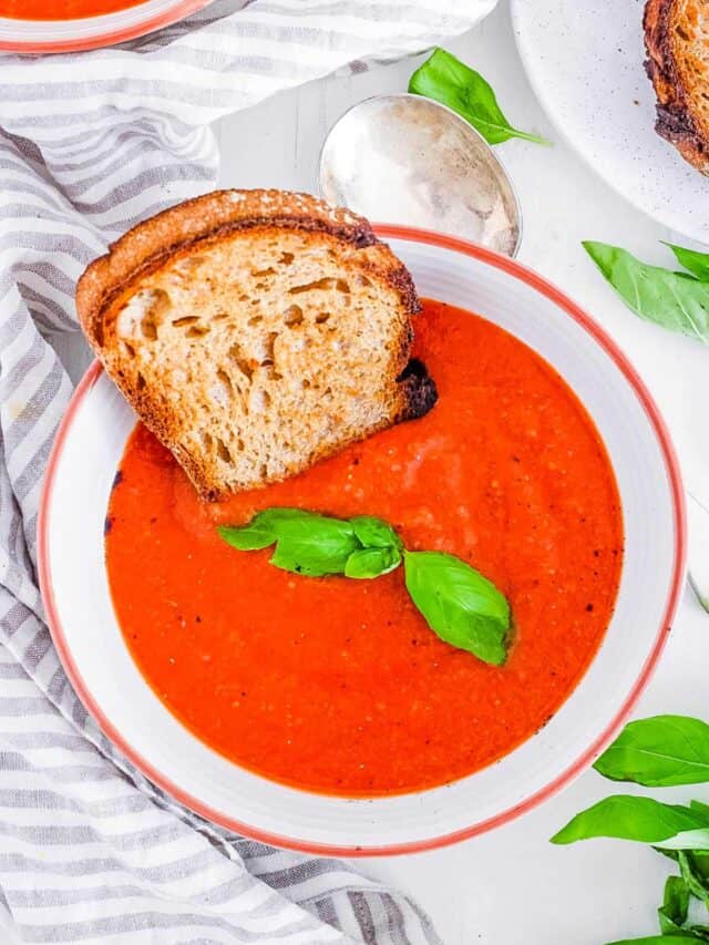 Creamy & Delicious Vegan Tomato Soup Story The Picky Eater